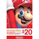 Nintendo eShop Code 20 USD